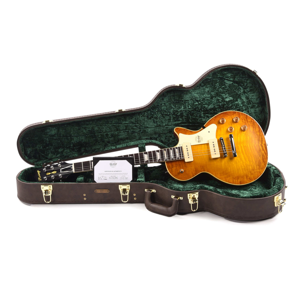 Heritage Custom Shop Core H-150 P90 Dirty Lemon Burst – Chicago 