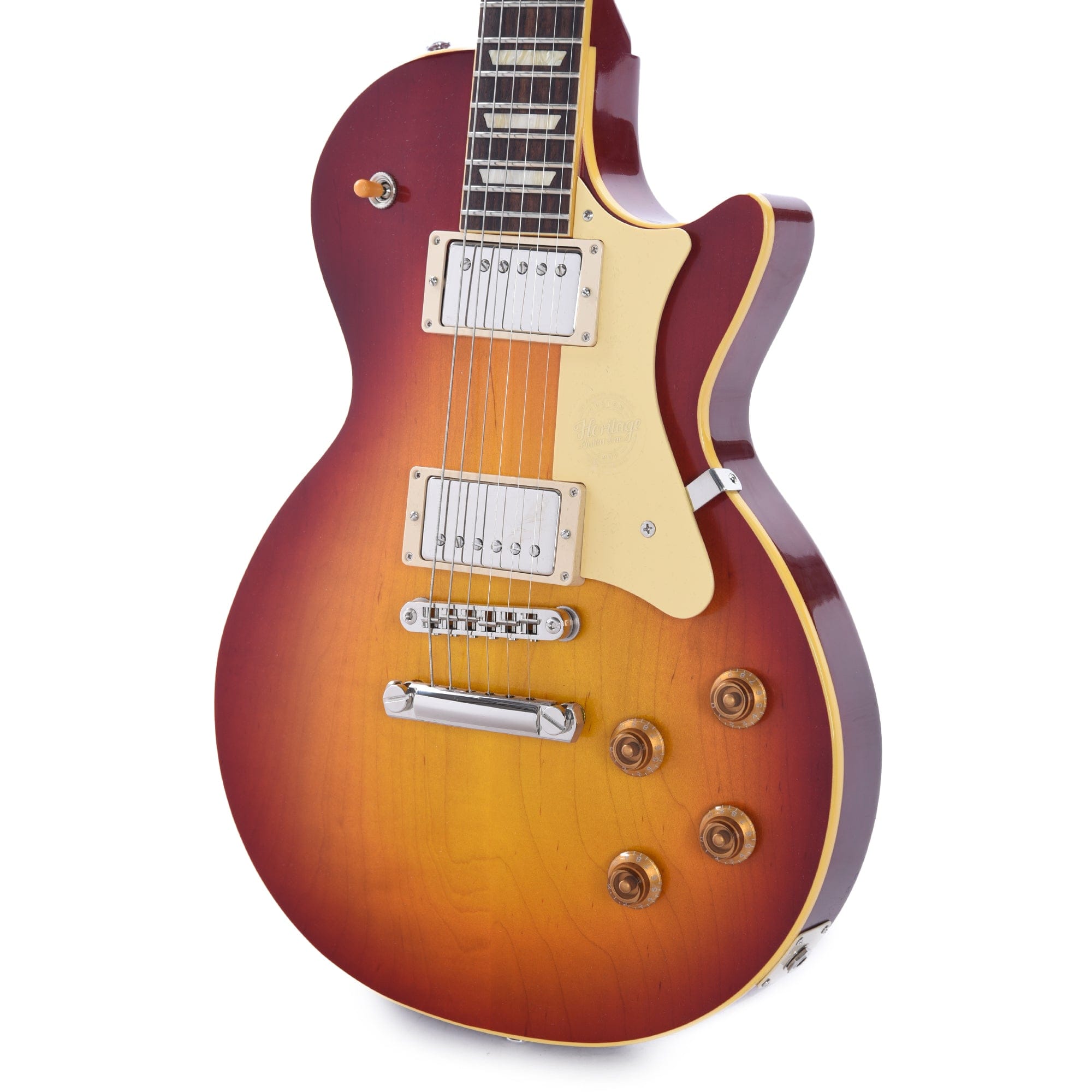 Heritage Custom Shop Core H-150 Plain Top Dark Cherry Sunburst Electric Guitars / Solid Body