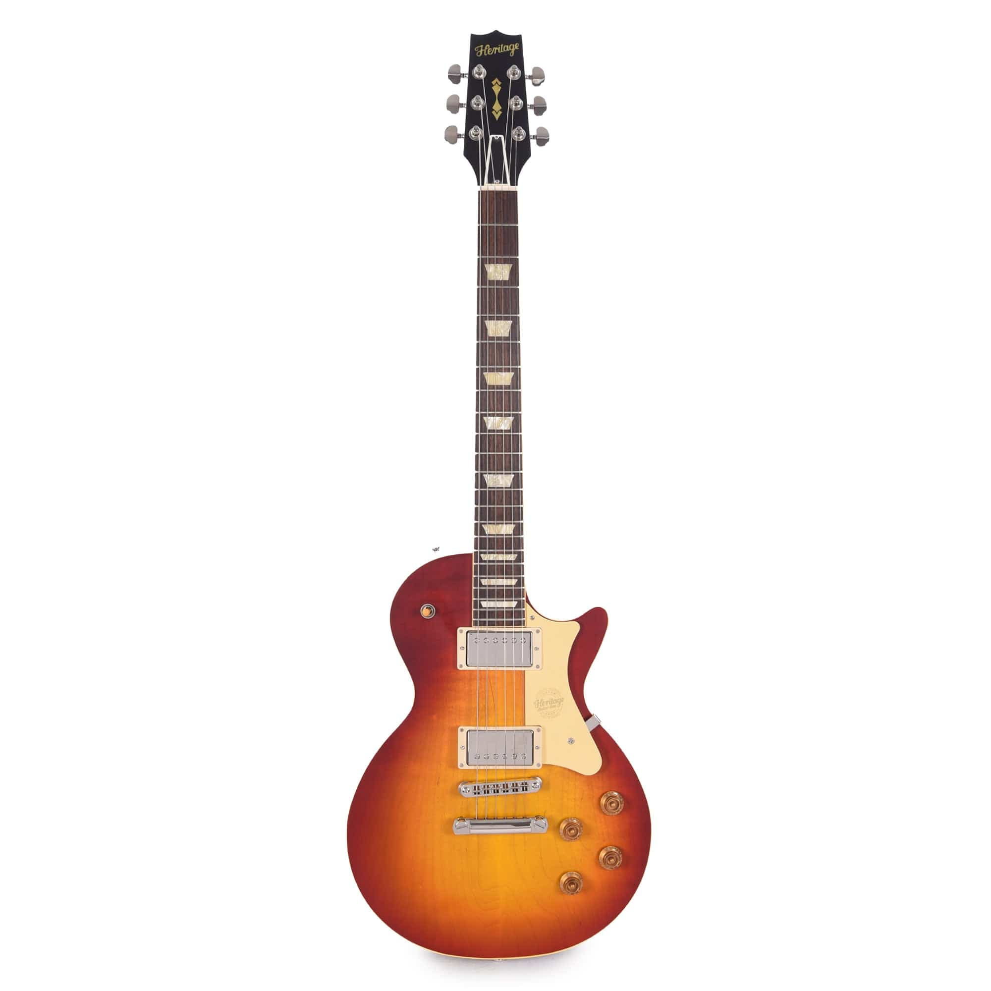 Heritage Custom Shop Core H-150 Plain Top Dark Cherry Sunburst Electric Guitars / Solid Body