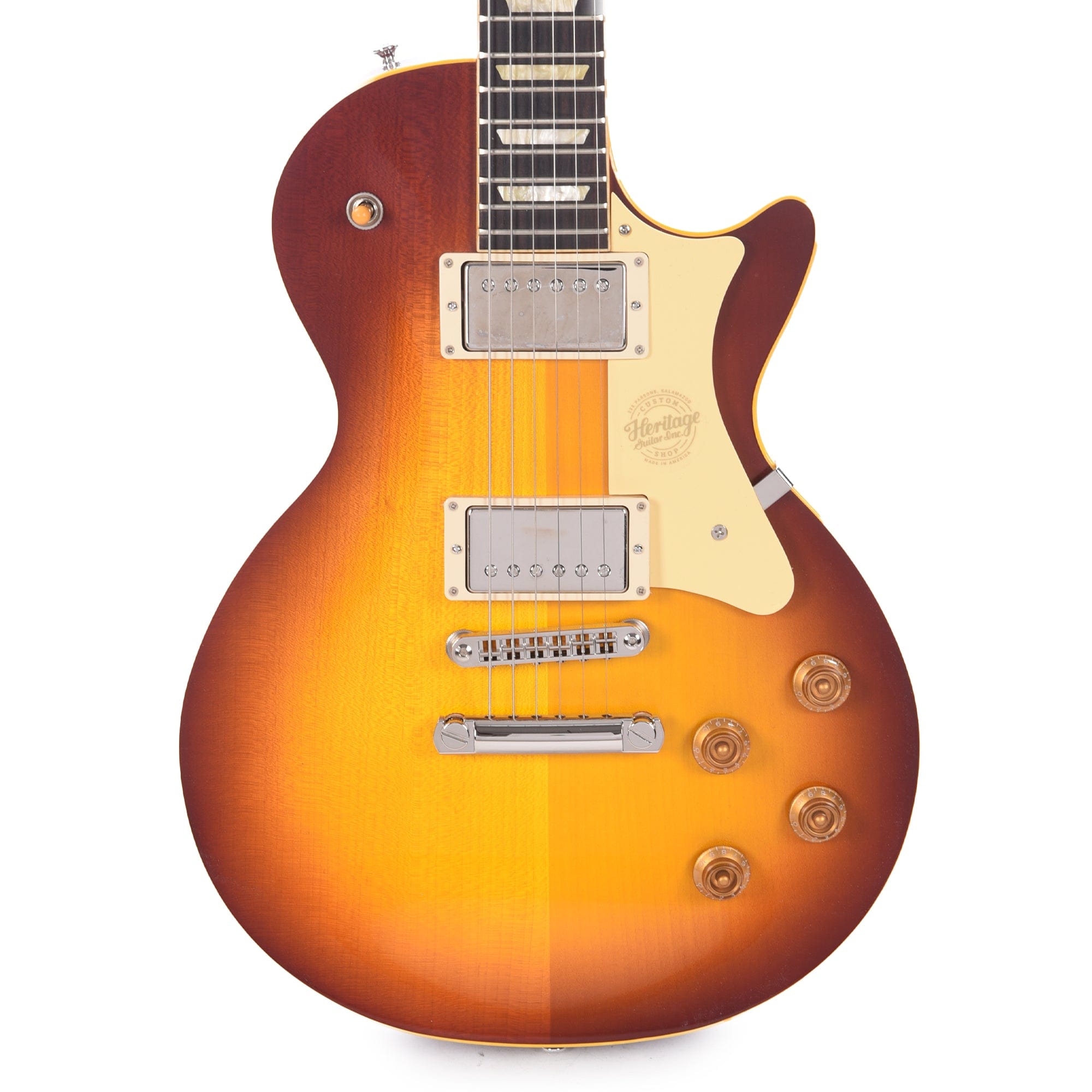 Heritage Custom Shop Core H-150 Plain Top Tobacco Sunburst Electric Guitars / Solid Body