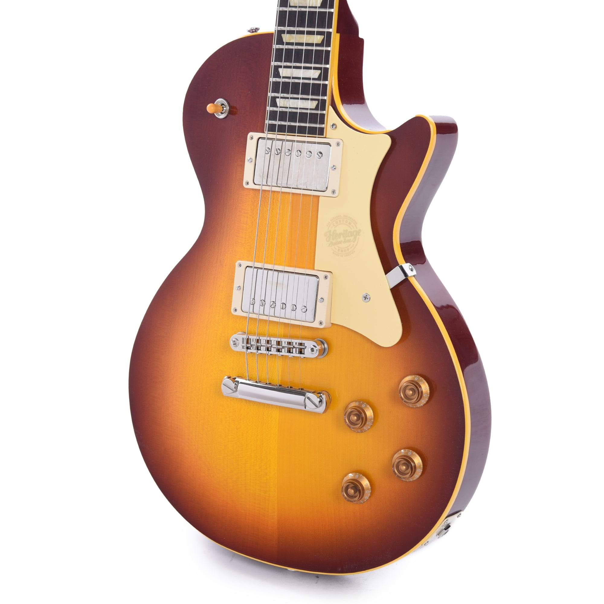 Heritage Custom Shop Core H-150 Plain Top Tobacco Sunburst Electric Guitars / Solid Body