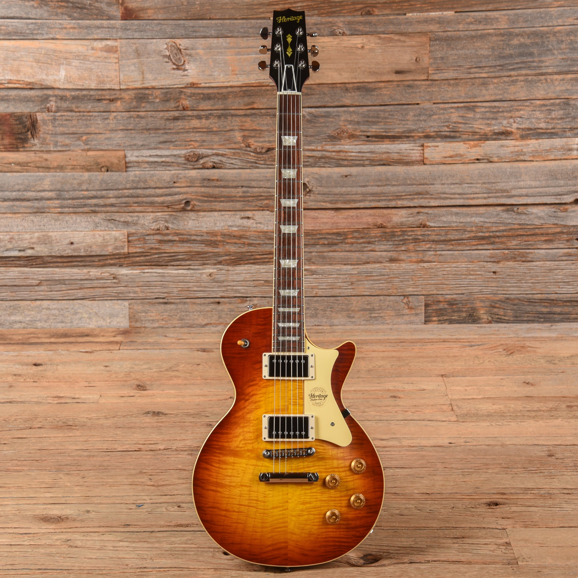 Heritage Custom Shop Core H-150 w/Hand Selected Top Tobacco Sunburst 2024 Electric Guitars / Solid Body