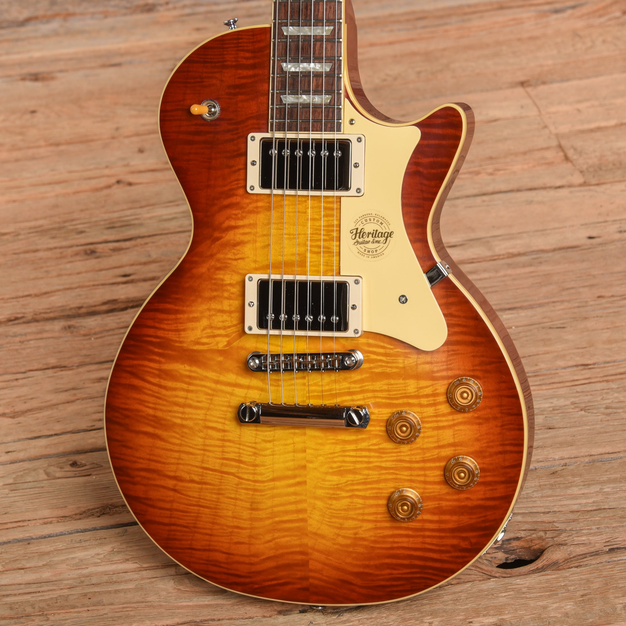 Heritage Custom Shop Core H-150 w/Hand Selected Top Tobacco Sunburst 2024 Electric Guitars / Solid Body
