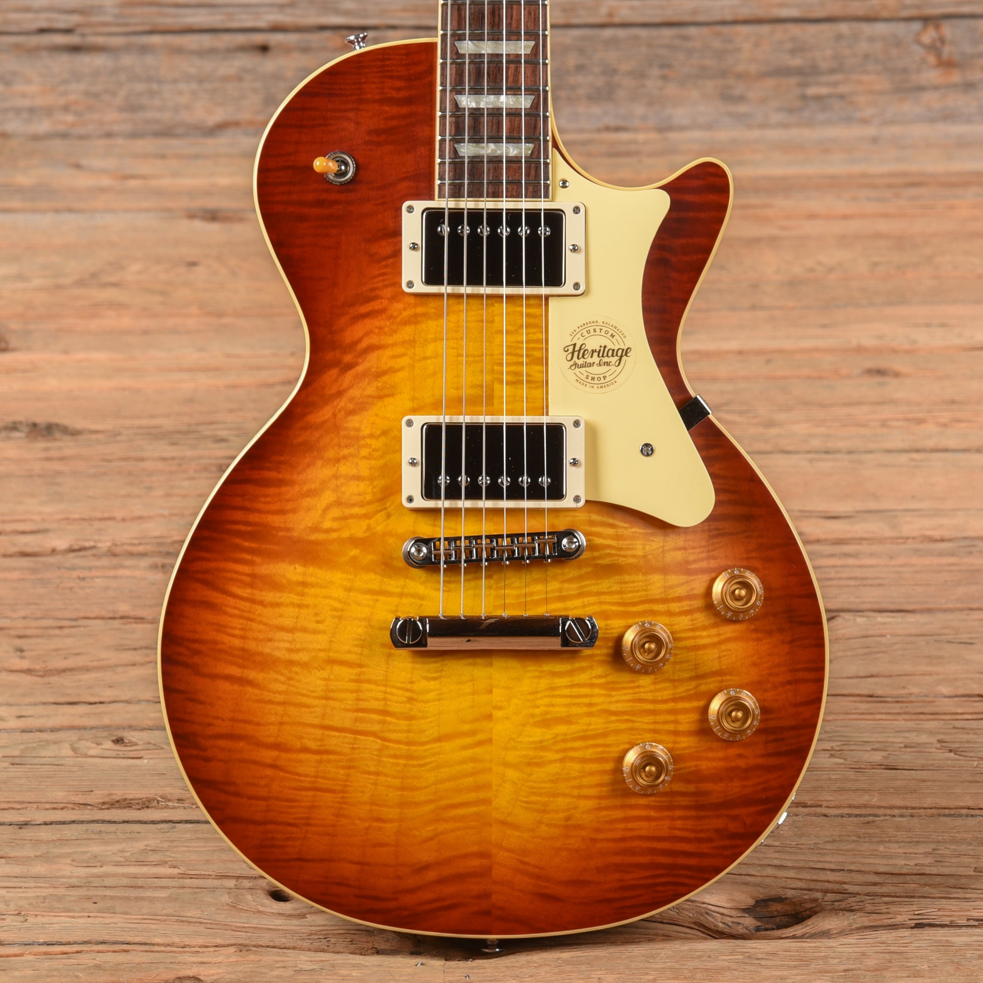 Heritage Custom Shop Core H-150 w/Hand Selected Top Tobacco Sunburst 2024 Electric Guitars / Solid Body