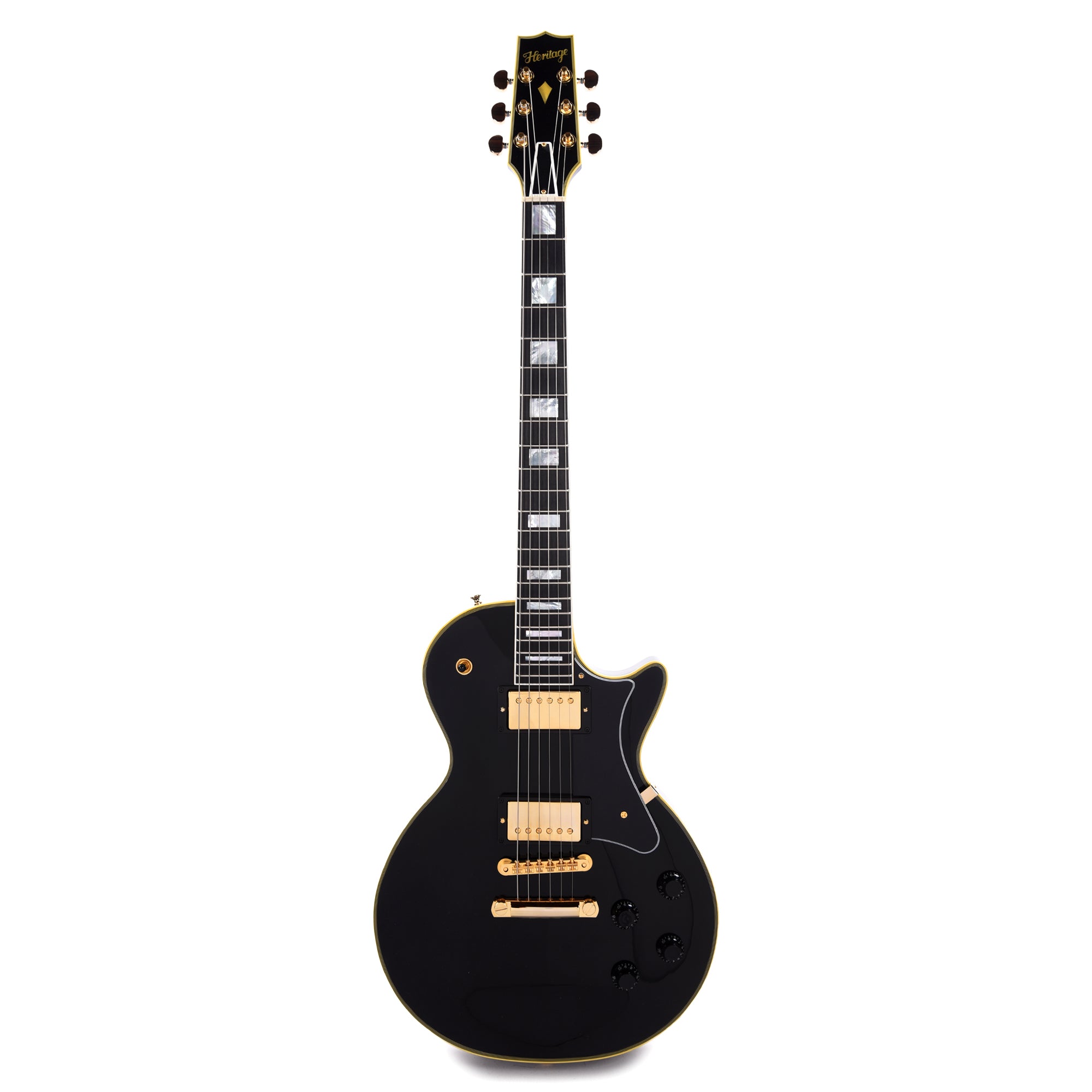 Heritage Custom Shop Core H-157 Mahogany Top Ebony Electric Guitars / Solid Body
