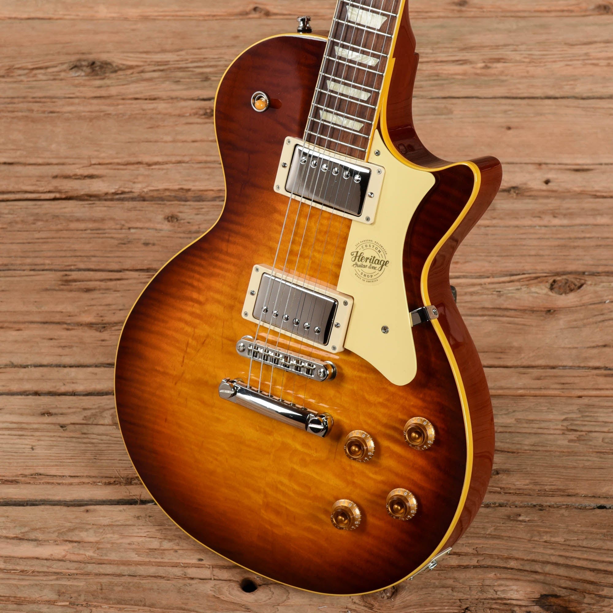 Heritage H-150 Custom Core Tobacco Burst 2021 Electric Guitars / Solid Body