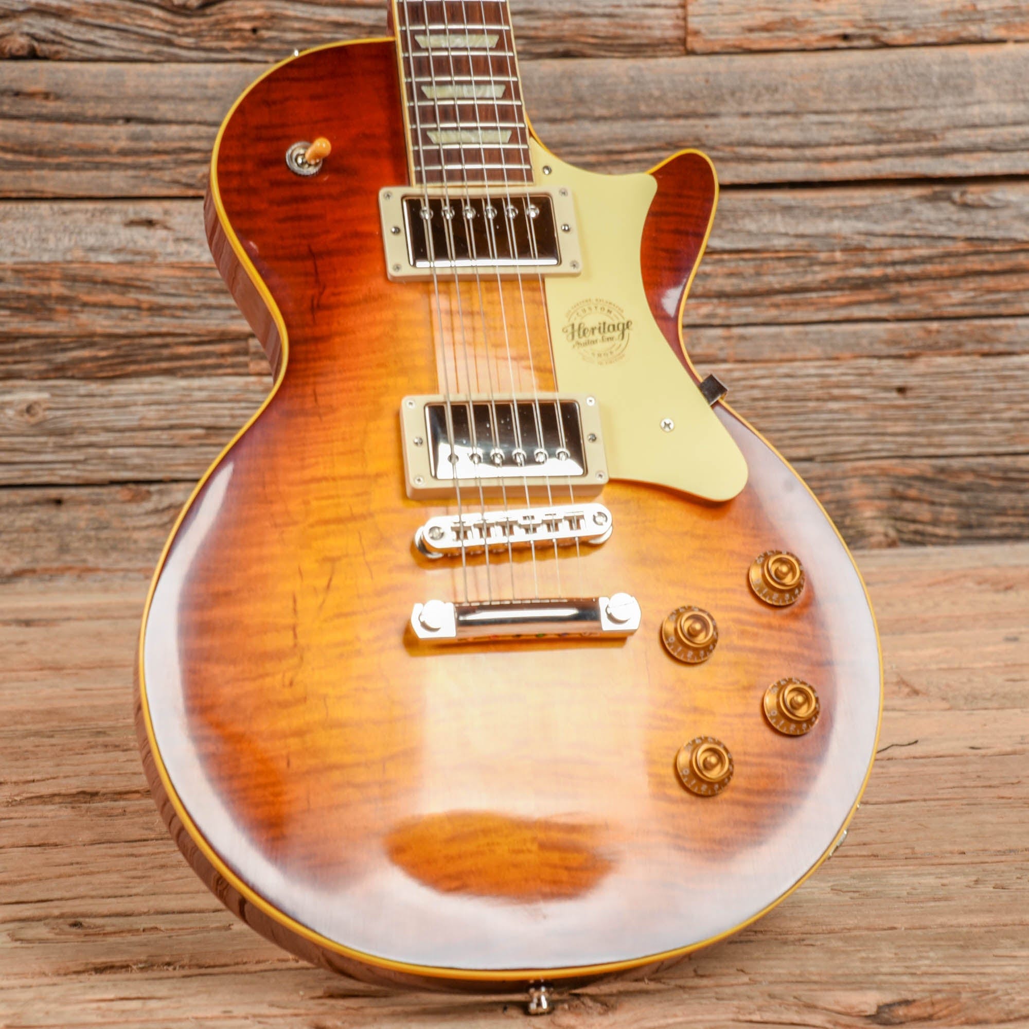 Heritage H-150 Custom Core Tobacco Burst 2021 Electric Guitars / Solid Body