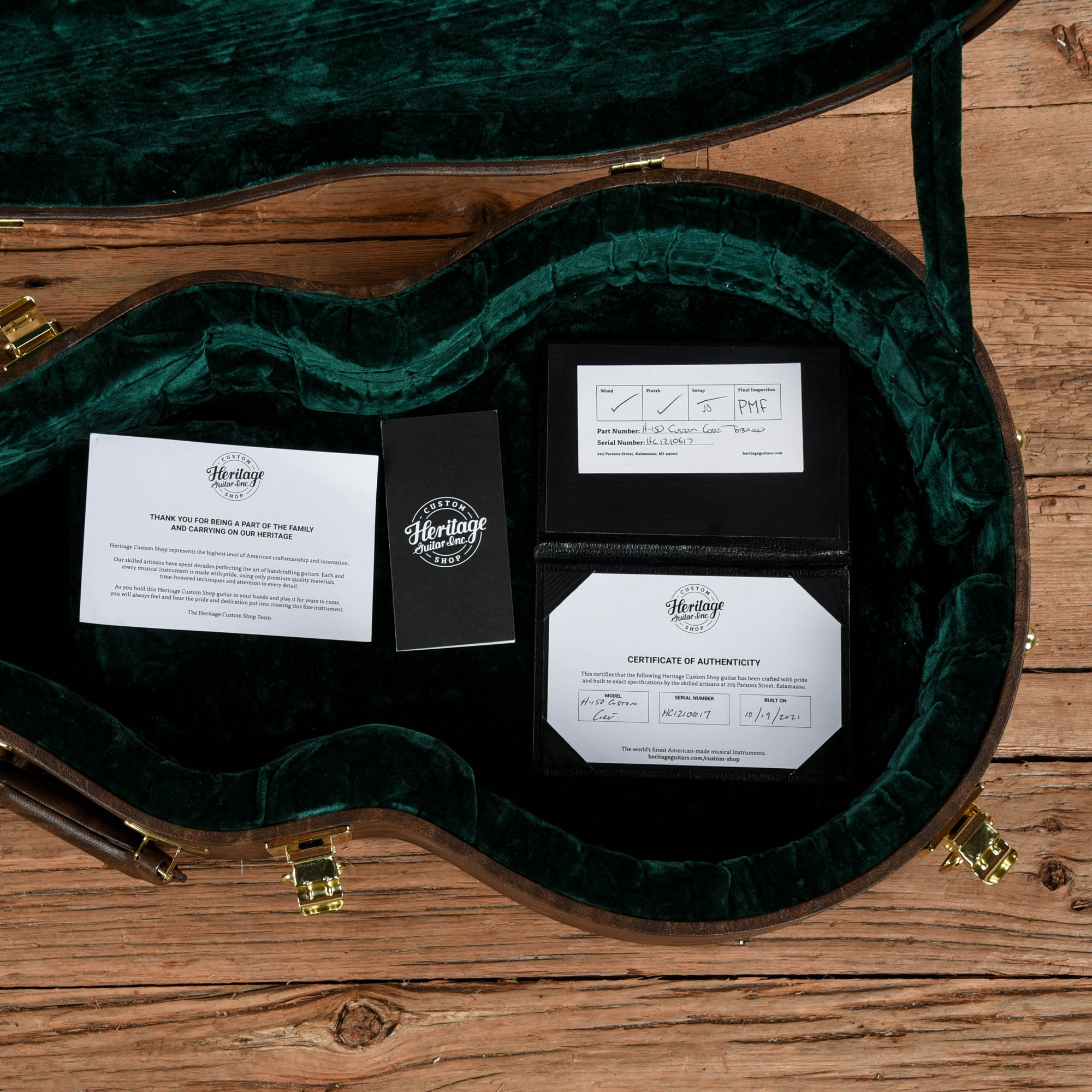 Heritage H-150 Custom Core Tobacco Burst 2021 Electric Guitars / Solid Body