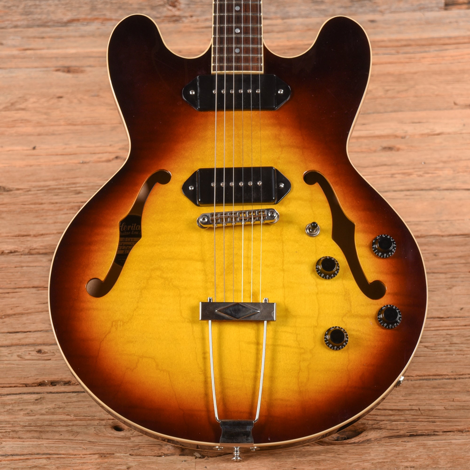 Heritage Standard H-530 Sunburst 2021 Electric Guitars / Solid Body