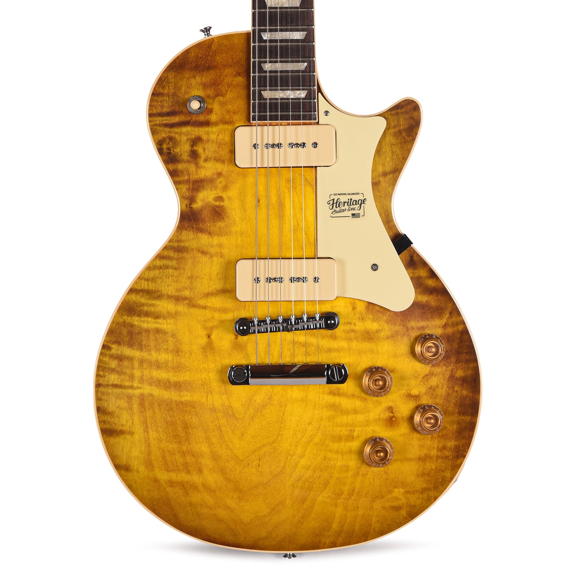 Heritage Standard II H-150 Dirty Lemon Burst Electric Guitars / Solid Body