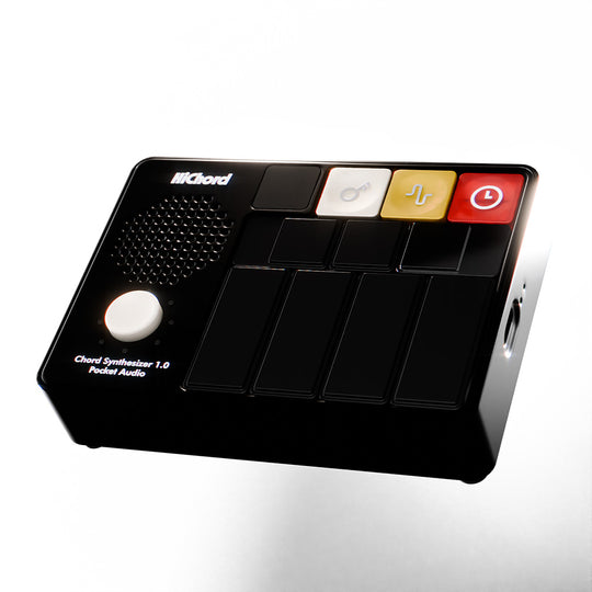 HiChord Pocket Chord Synthesizer Aluminum Edition Black Keyboards and Synths / Workstation Keyboards