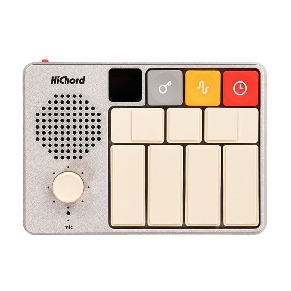 鍵盤楽器 HiChord Chord Synthesizer pocket audio HiChord Pocket Chord Synthesizer Aluminum Edition Silver Anodized