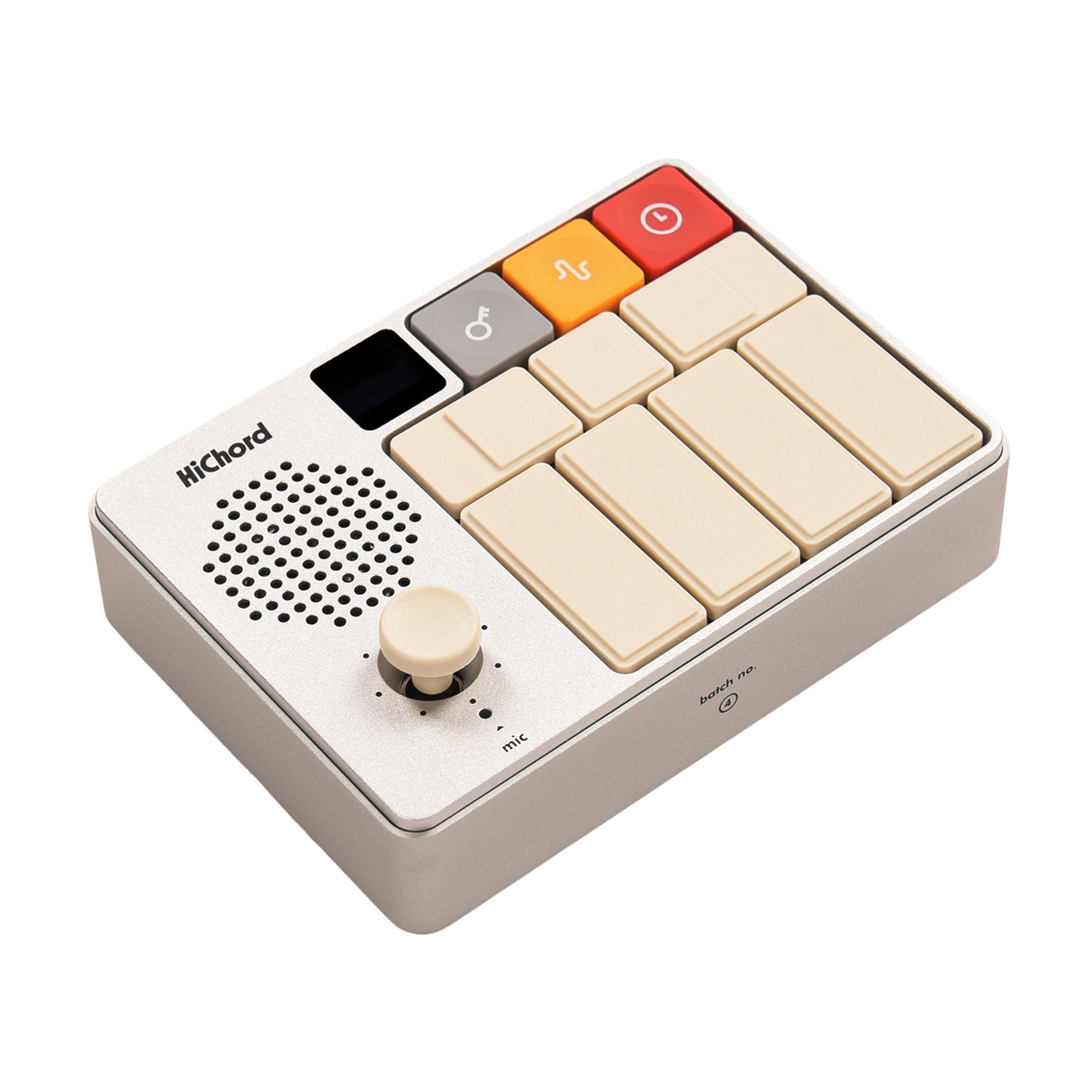 HiChord Pocket Chord Synthesizer Aluminum Edition Silver Anodized Synthesizers