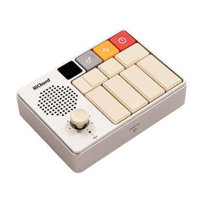 HiChord Pocket Chord Synthesizer Aluminum Edition Silver Anodized Synthesizers