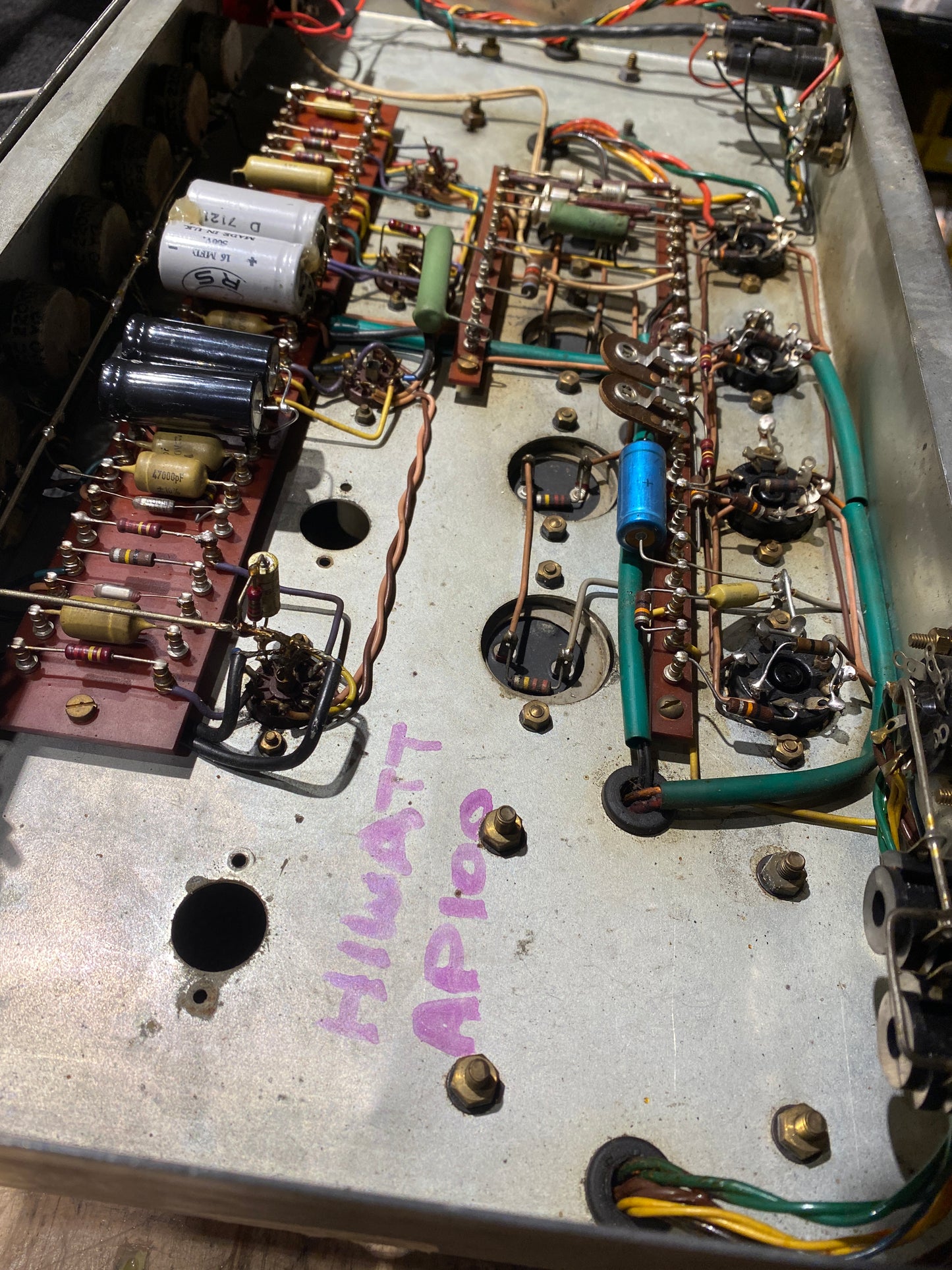 Hiwatt AP100  1967 Amps / Guitar Amps / Guitar Cabinets