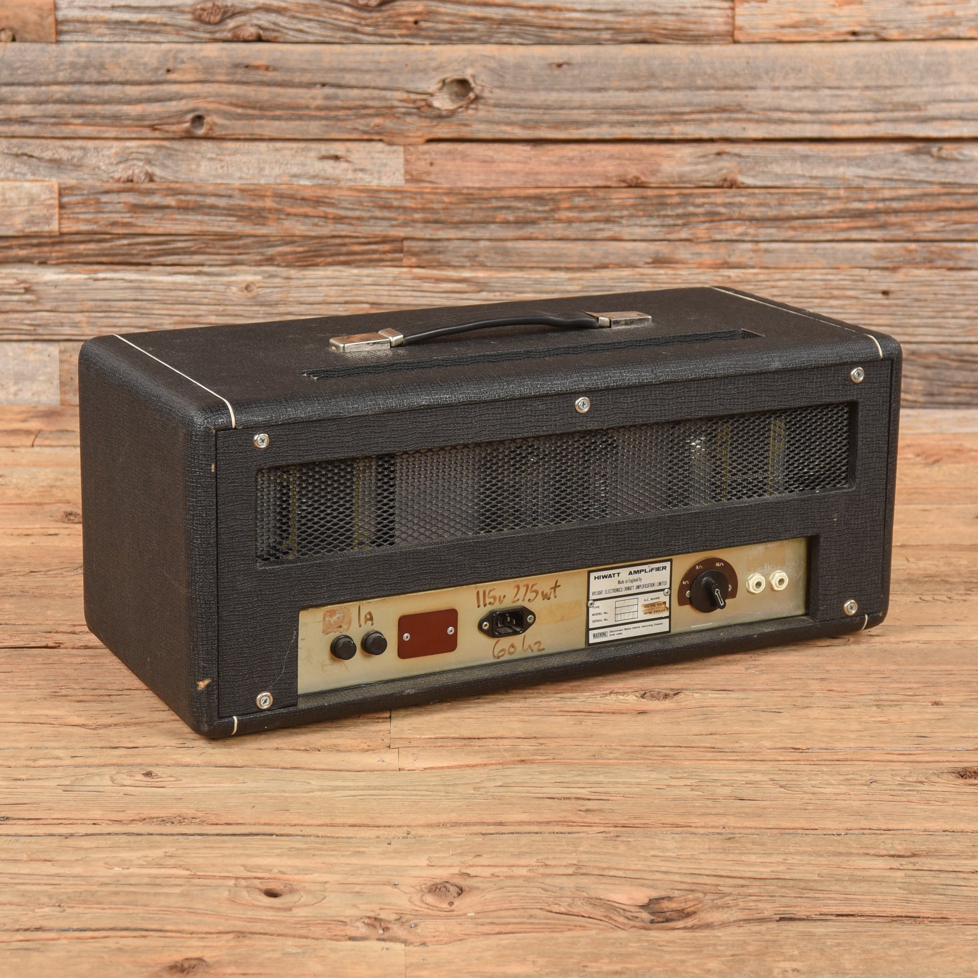 Hiwatt DR-505 50-Watt Guitar Amp Head  1977 Amps / Guitar Amps / Guitar Cabinets