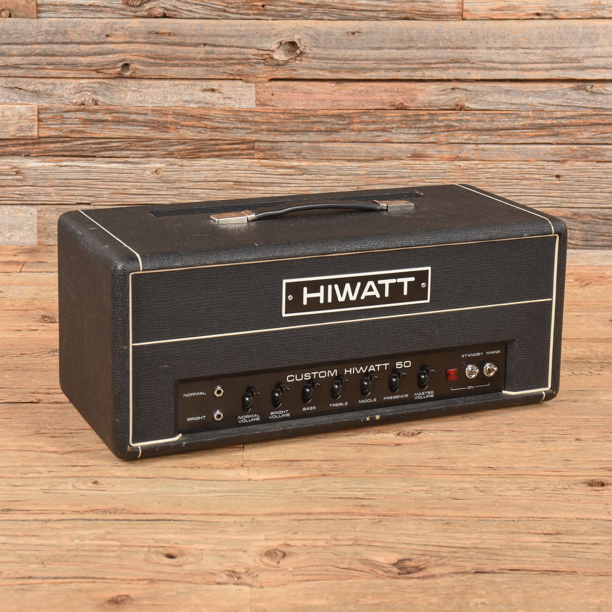 Hiwatt DR-505 50-Watt Guitar Amp Head  1977 Amps / Guitar Amps / Guitar Cabinets