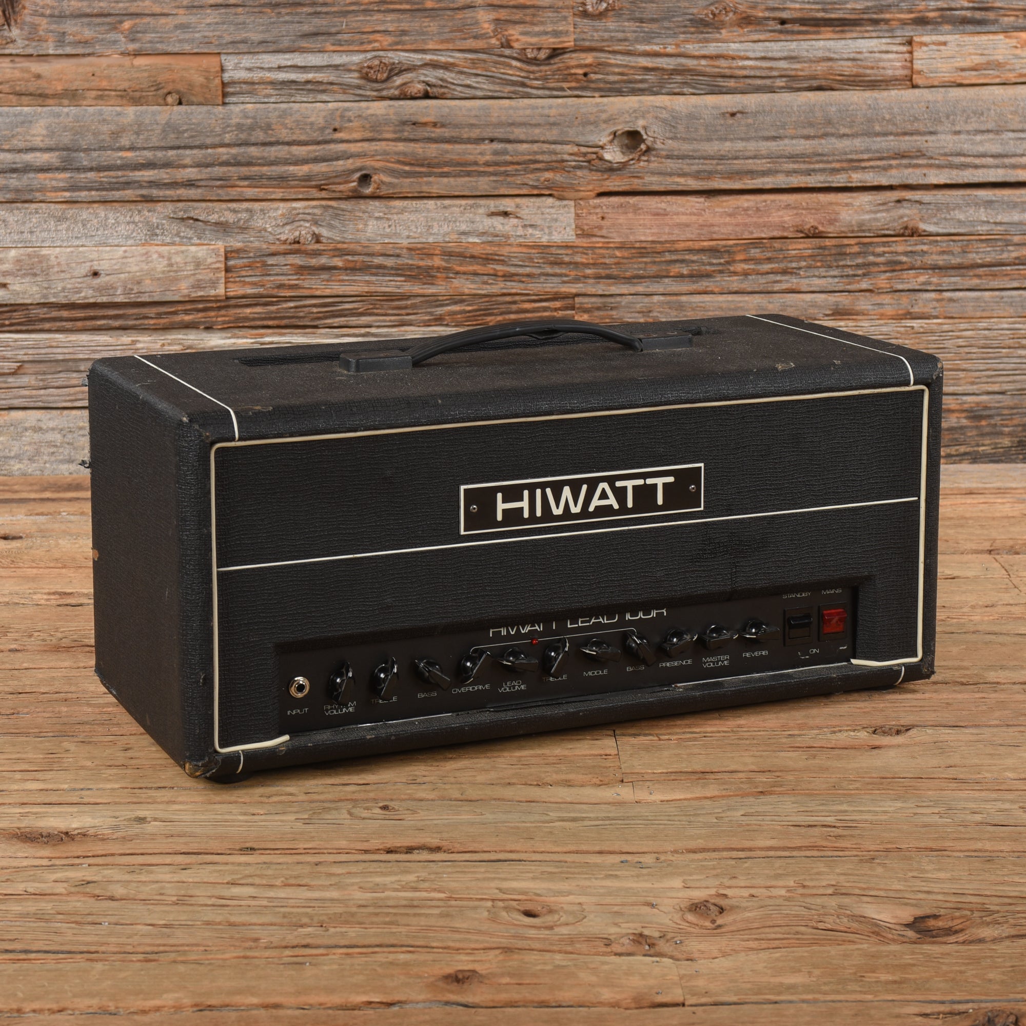 Hiwatt Lead 100 Head  1980s Amps / Guitar Amps / Guitar Cabinets