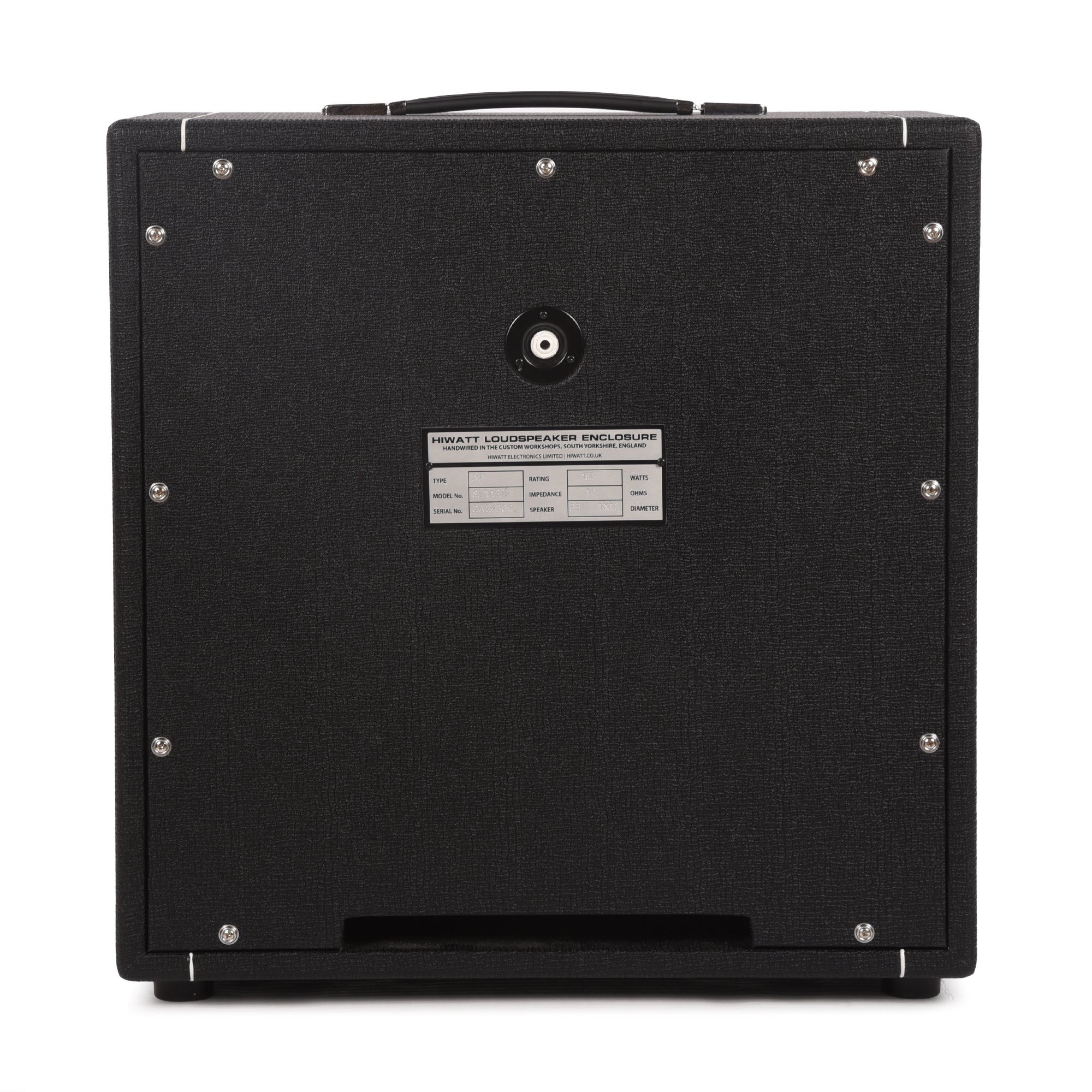 Hiwatt SE112F 1x12 Amp Cabinet w/ Fane Purpleback Speaker Amps / Guitar Amps / Guitar Cabinets