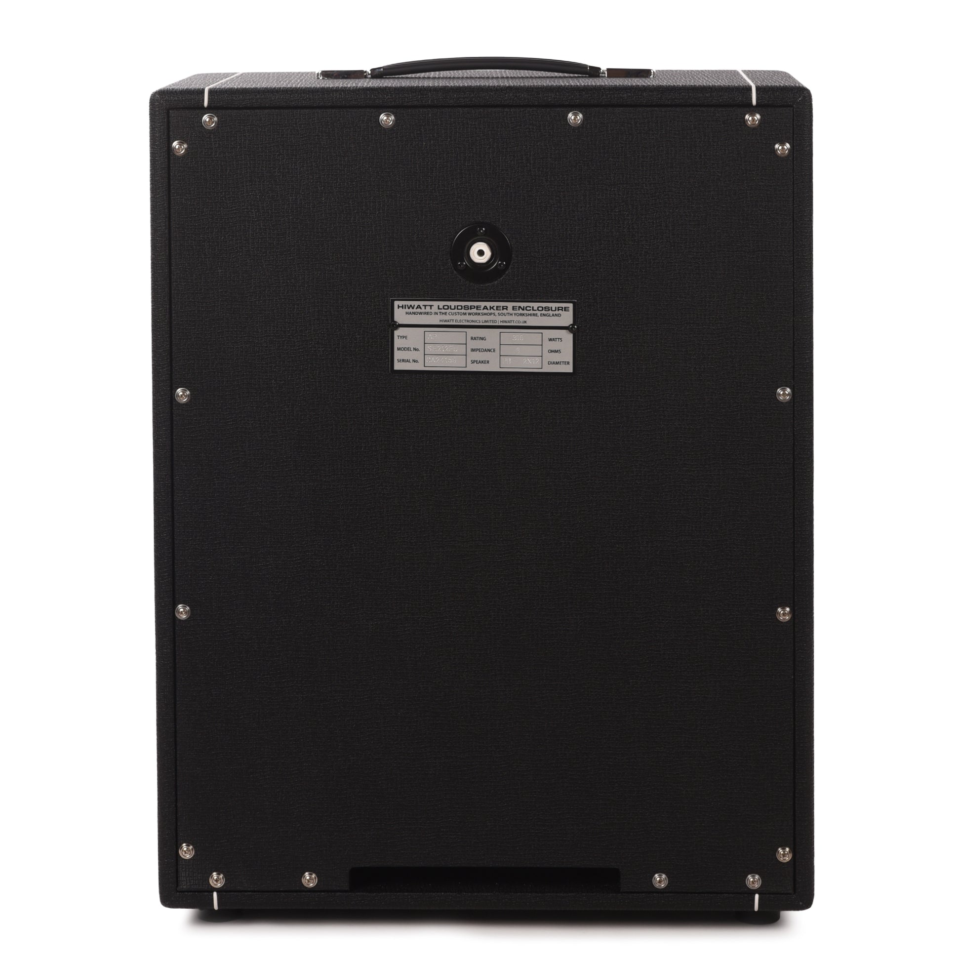 Hiwatt SE212FU Upright 2x12 Speaker Cabinet w/ Fane Purpleback Speakers Amps / Guitar Amps / Guitar Cabinets