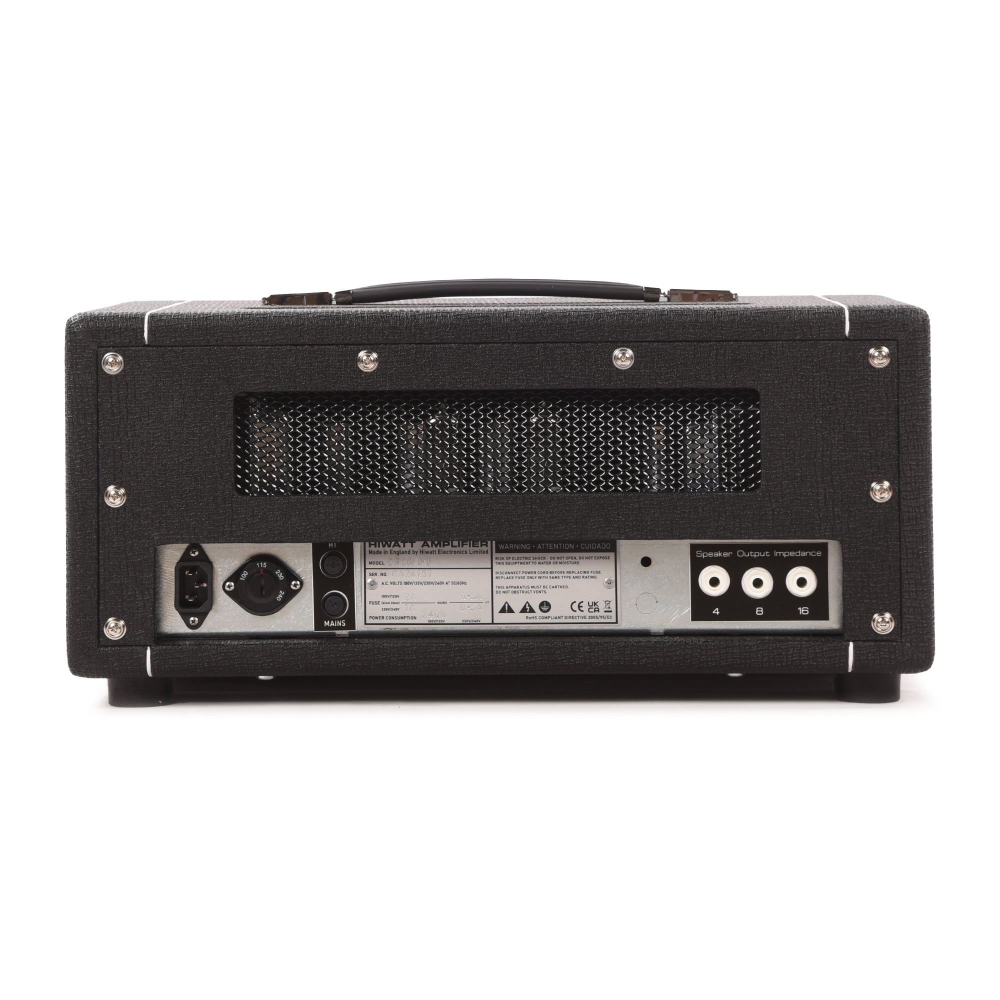 Hiwatt DR20/0.5 20w Valve Amp Head Amps / Guitar Amps / Guitar Heads