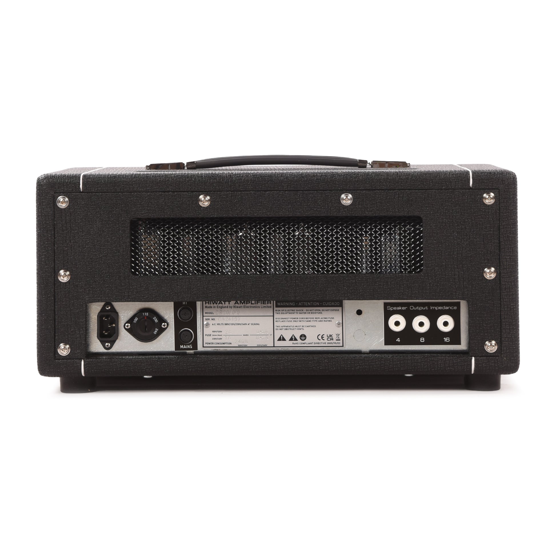 Hiwatt DR20/0.5 20w Valve Amp Head Amps / Guitar Amps / Guitar Heads
