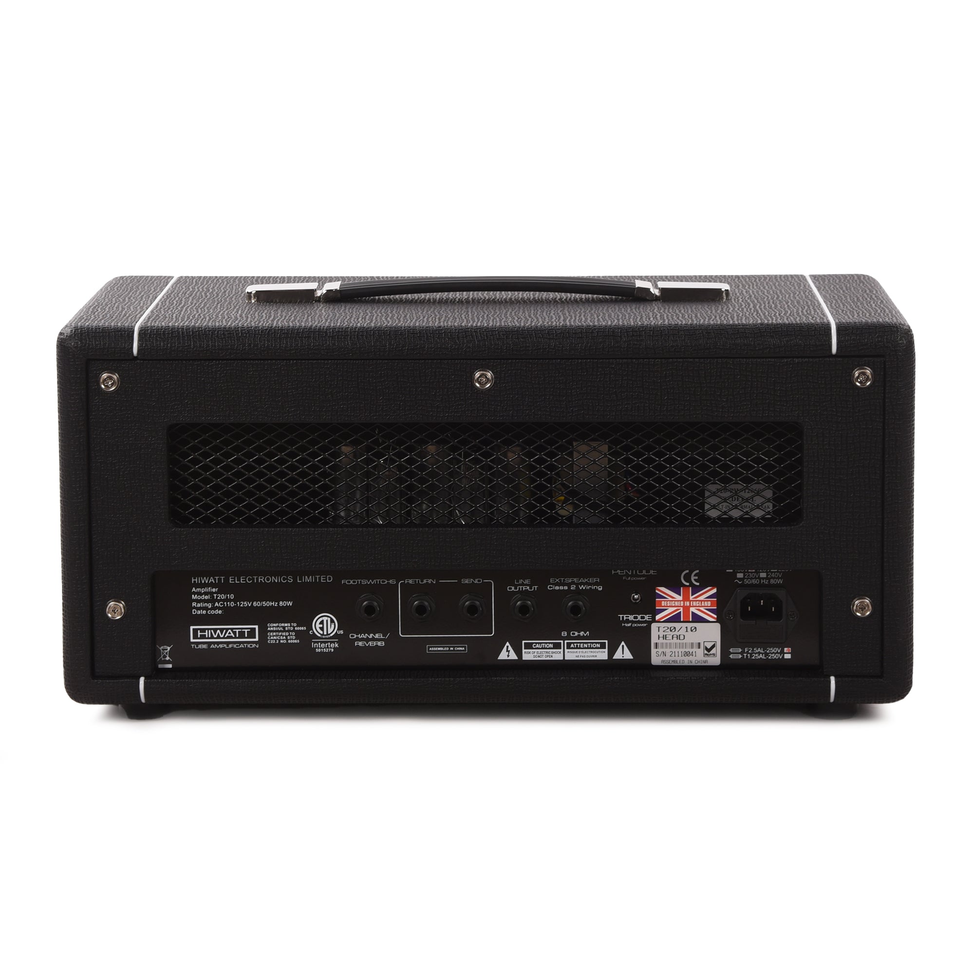 Hiwatt T20/10 20w/10w Tube Series Guitar Amp Head – Chicago Music