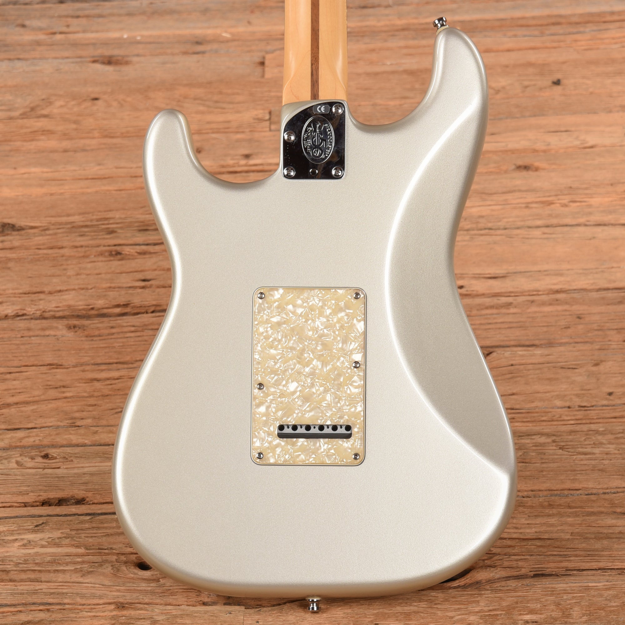 Fender American Deluxe Stratocaster Chrome Silver 2004