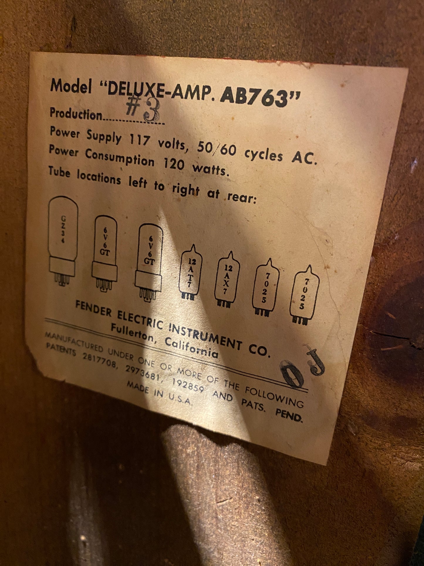 Fender Deluxe Amp  1965