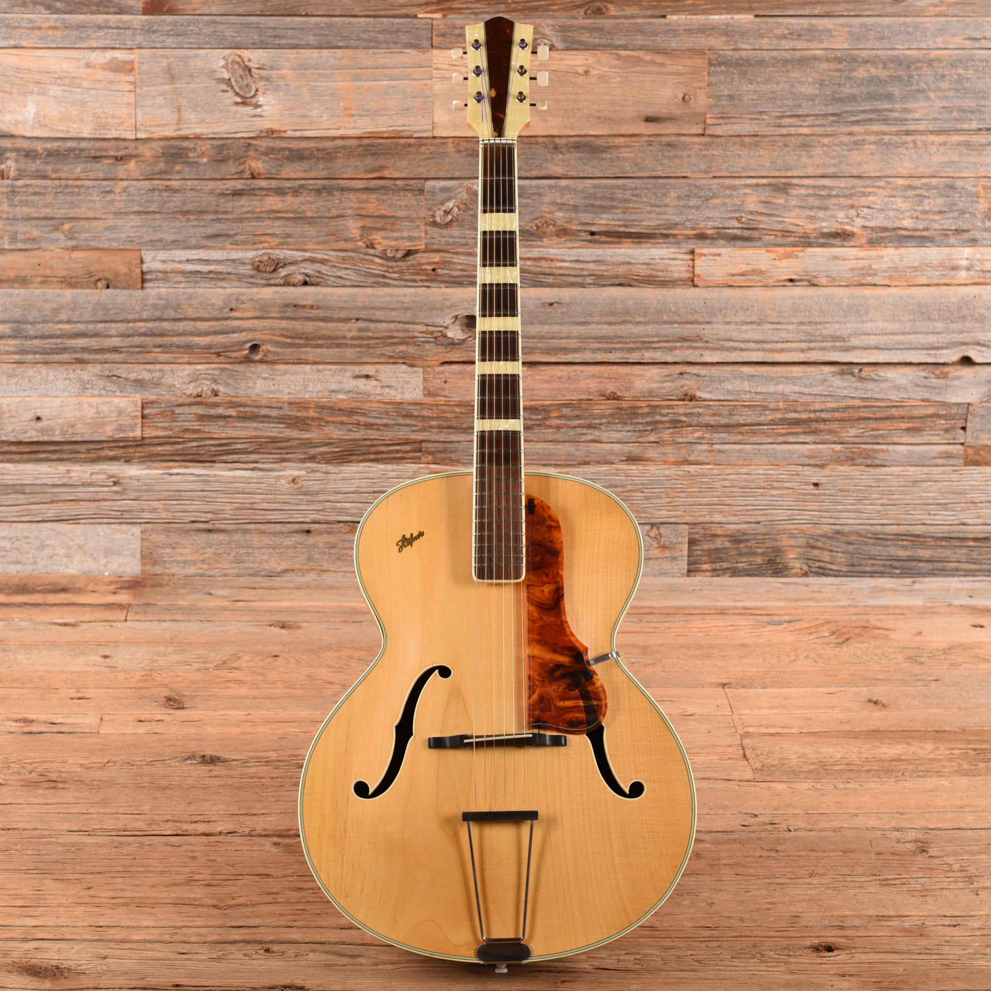 Hofner Model 456 Archtop Natural 1958 Acoustic Guitars