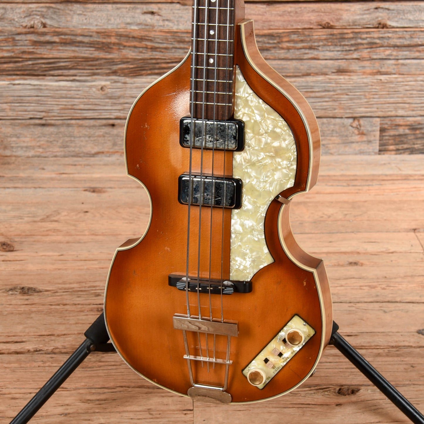 Hofner 500/1 "Vintage" '61 Cavern Violin Beatle Bass Relic Sunburst Bass Guitars / 4-String
