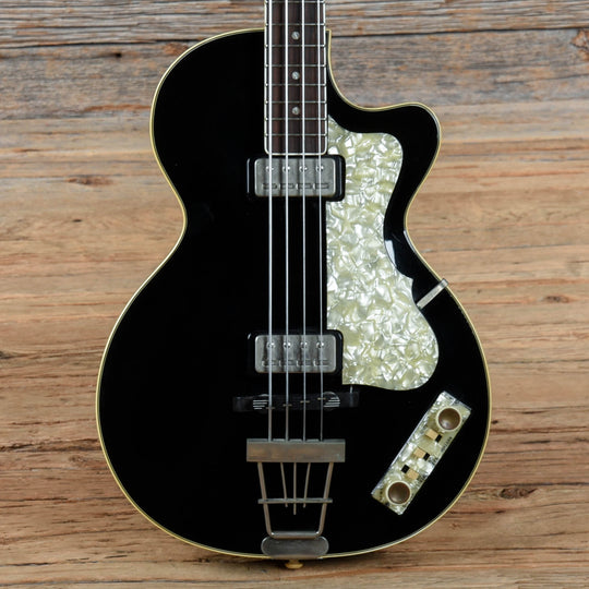 Hofner 500/2 Club Bass Black 2005 Bass Guitars / 4-String