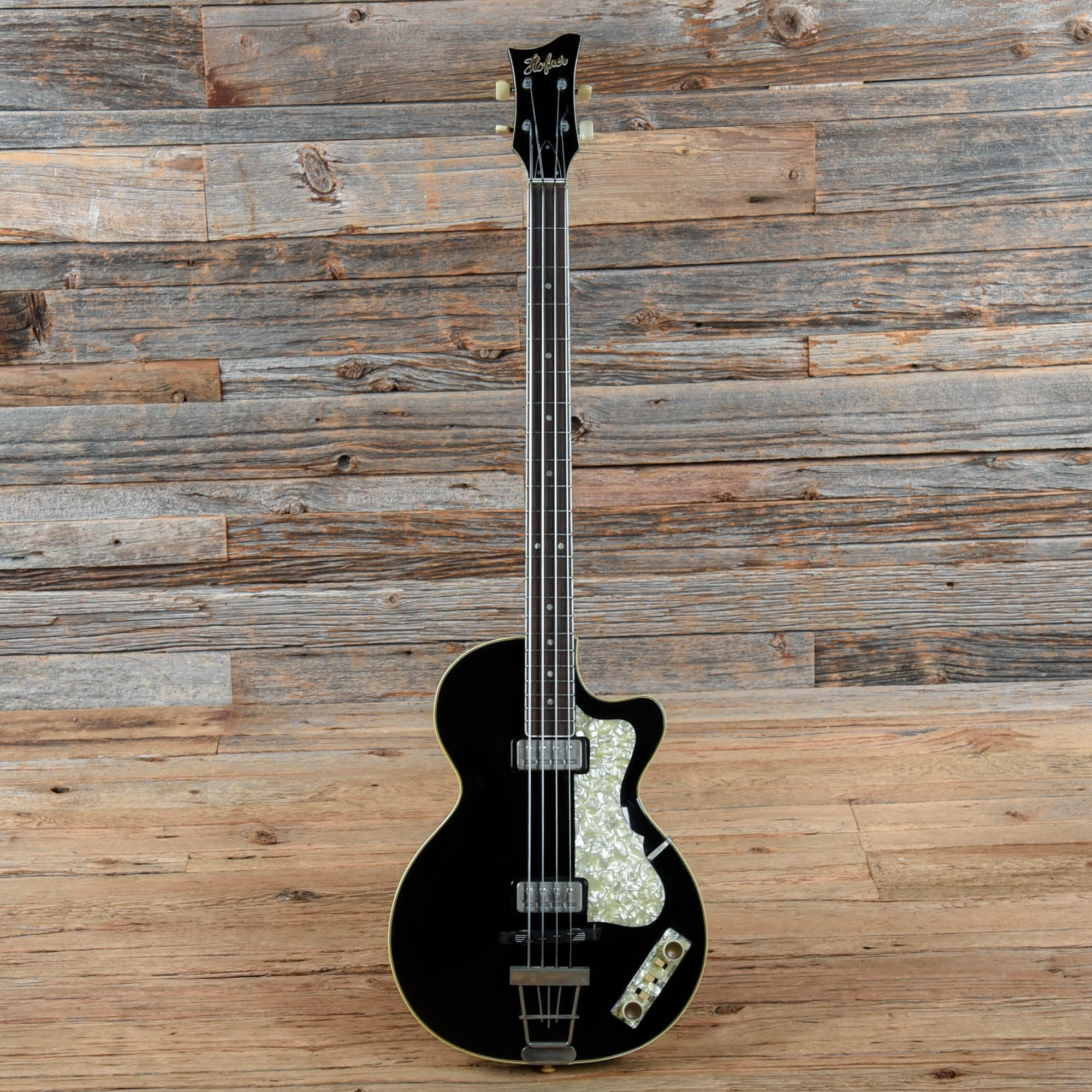Hofner 500/2 Club Bass Black 2005 Bass Guitars / 4-String