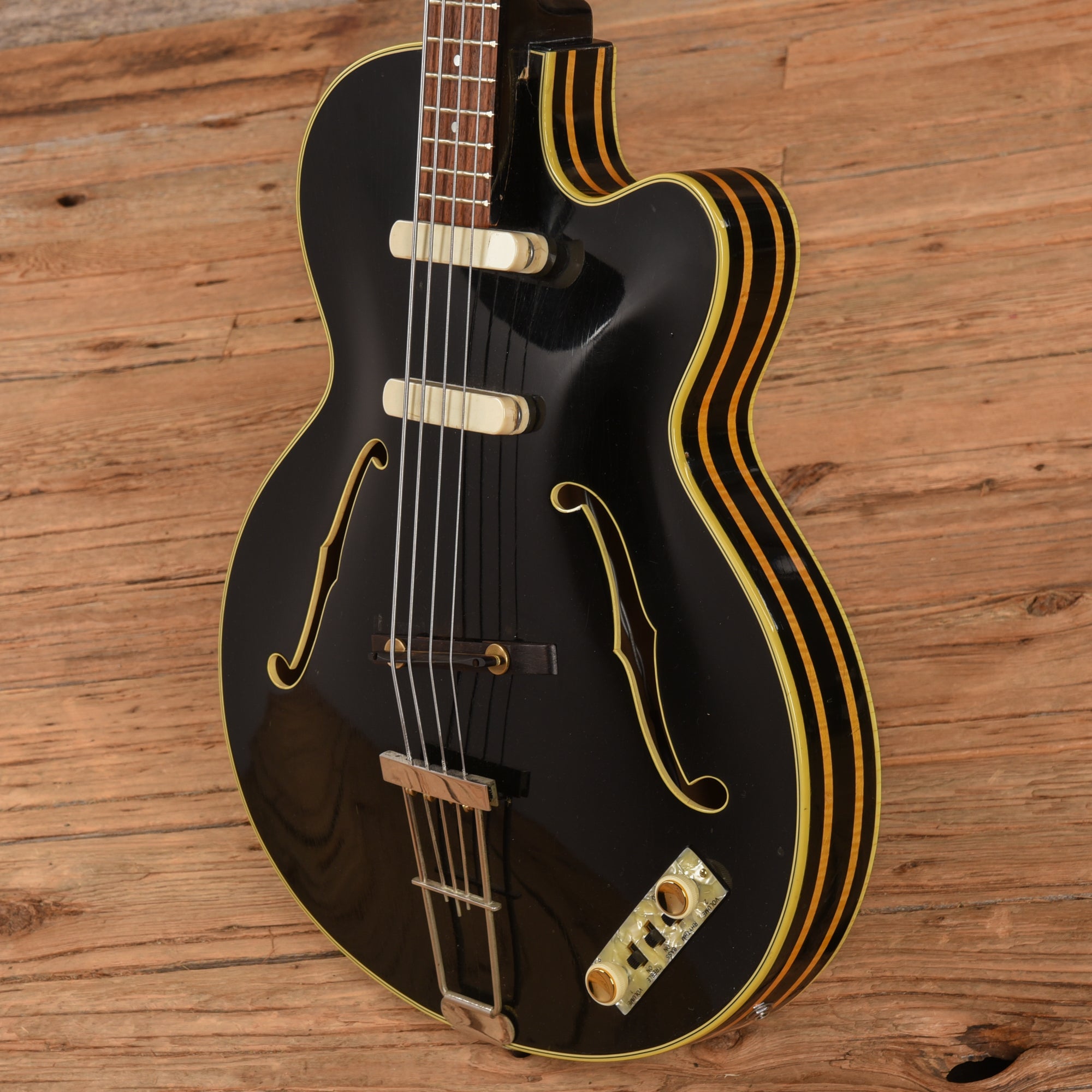 Hofner 500/5 Black 1959 Bass Guitars / 4-String
