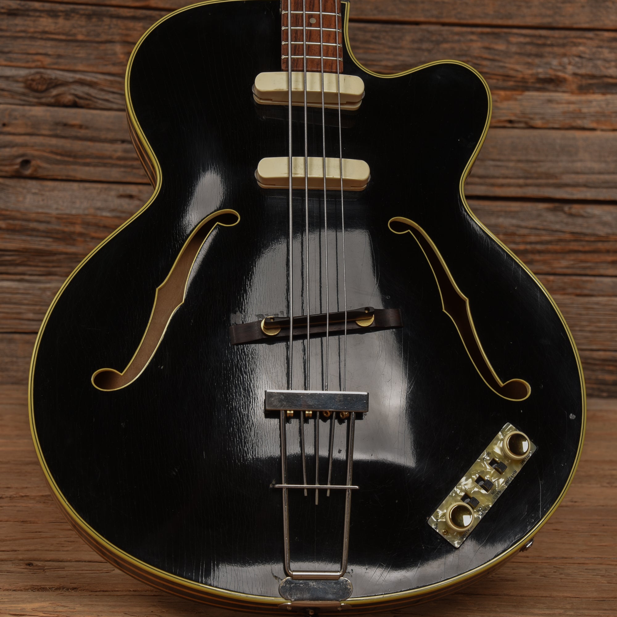 Hofner 500/5 Black 1959 Bass Guitars / 4-String