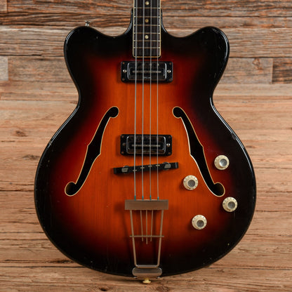 Hofner 500/6 Sunburst 1960s Bass Guitars / 4-String