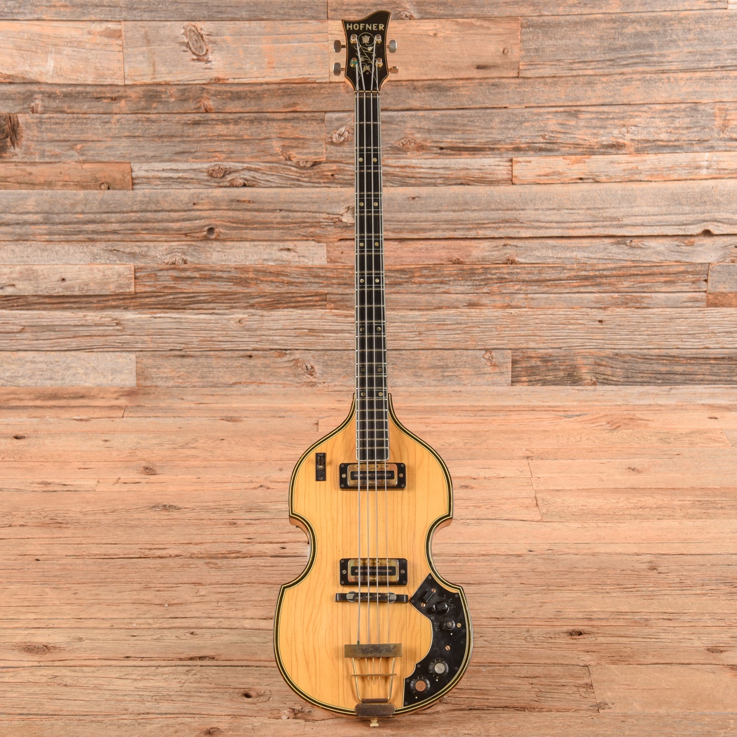 Hofner G500/1 Super Beatle Natural 1960s Bass Guitars / 4-String