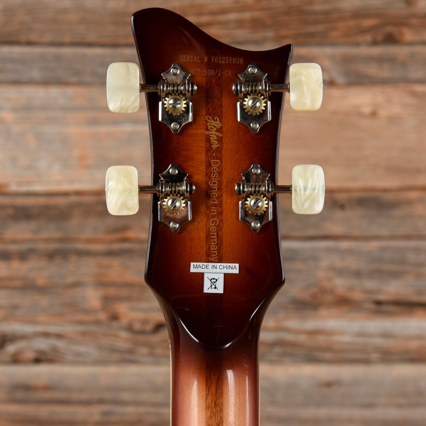 Hofner HCT500/1-CV Cavern Bass Sunburst Bass Guitars / 4-String