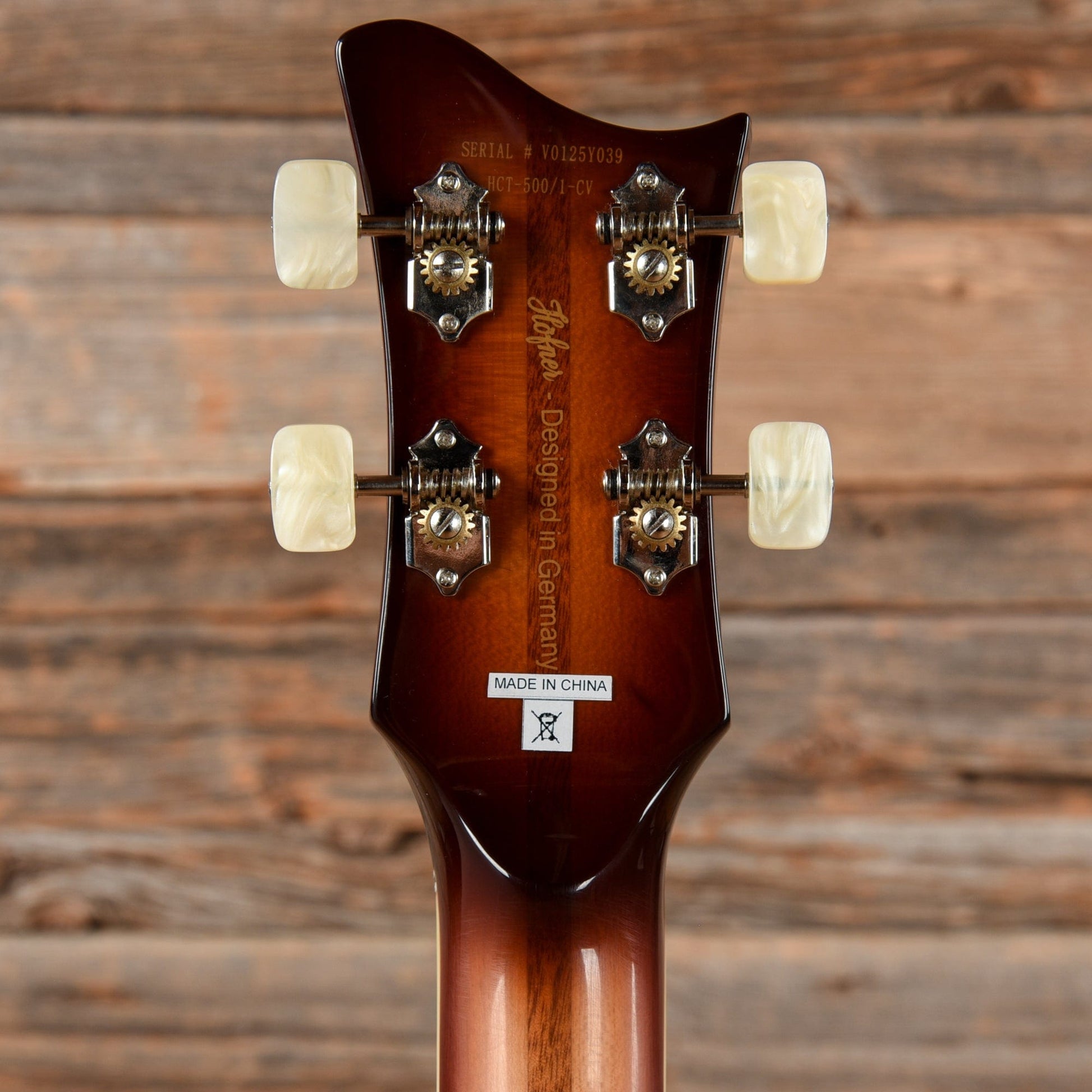 Hofner HCT500/1-CV Cavern Bass Sunburst Bass Guitars / 4-String