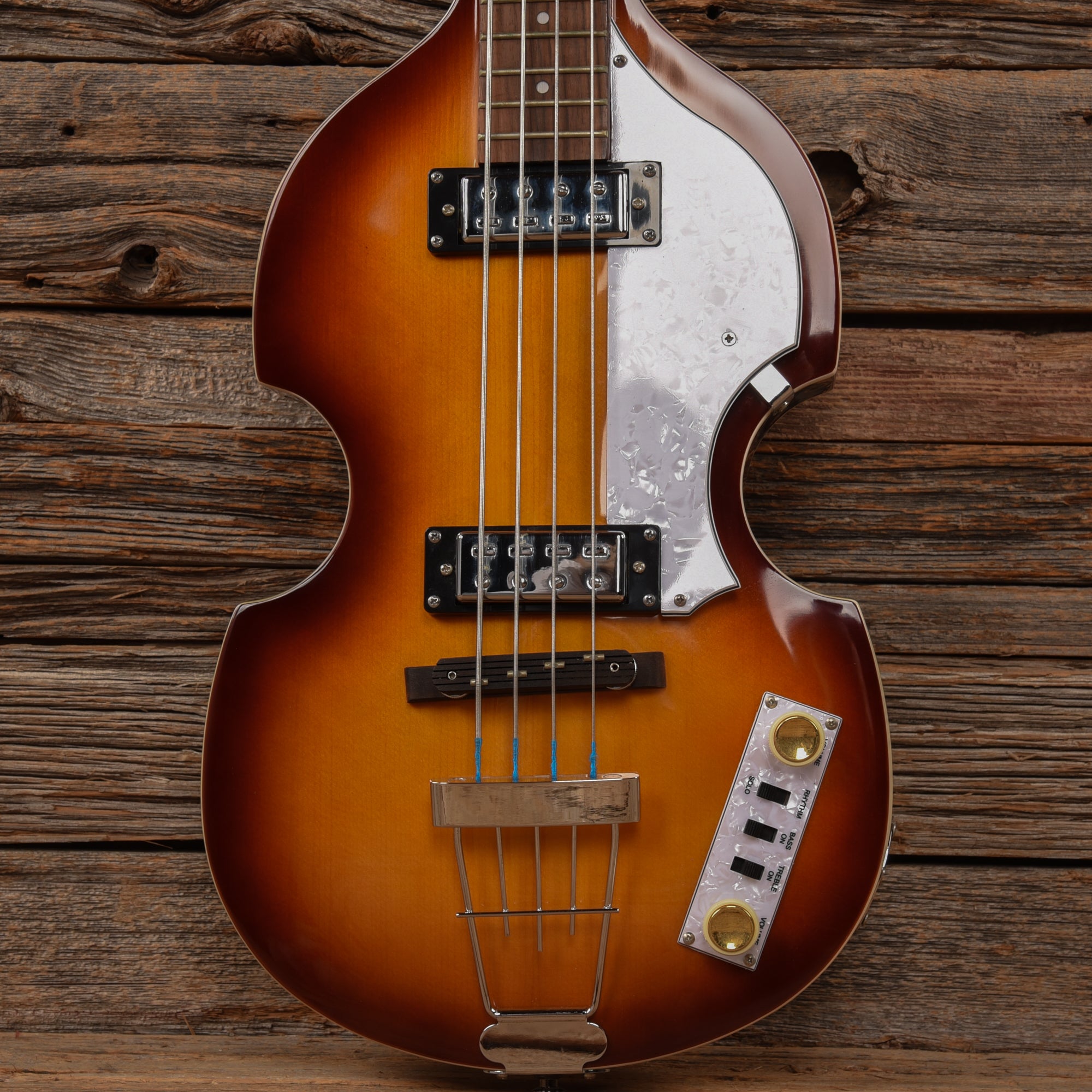 Hofner HI-BB-PE-SB Ignition Violin Bass Sunburst 2012 Bass Guitars / 4-String