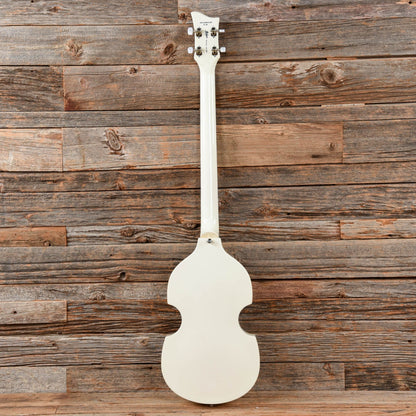 Hofner Ignition Pro Violin Bass Pearl White Bass Guitars / 4-String