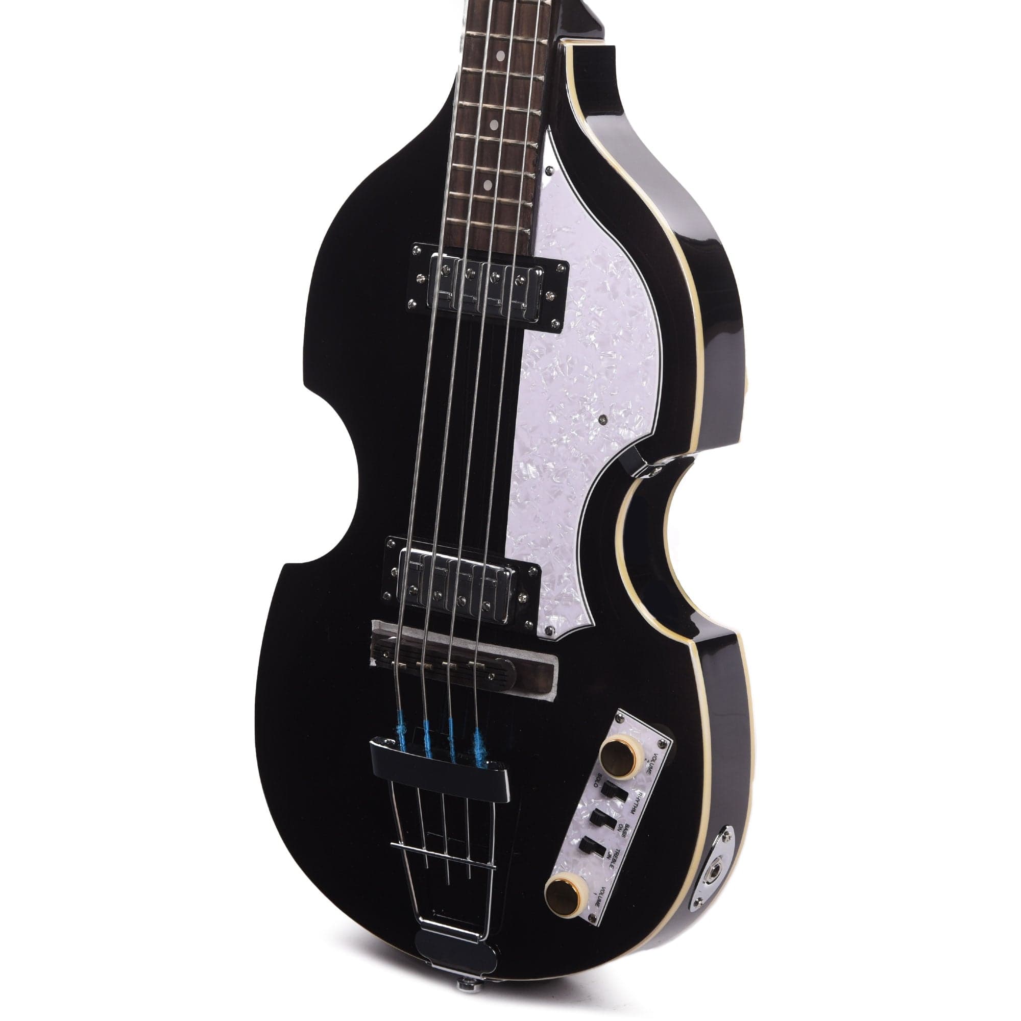Hofner Ignition Pro Violin Bass Transparent Black Bass Guitars / 4-String