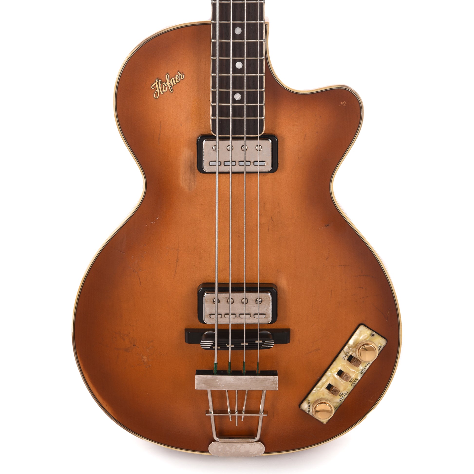 Hofner Limited Edition H500/2-RLC-O 1965 Reissue Club Bass Vintage Relic Sunburst Bass Guitars / 4-String