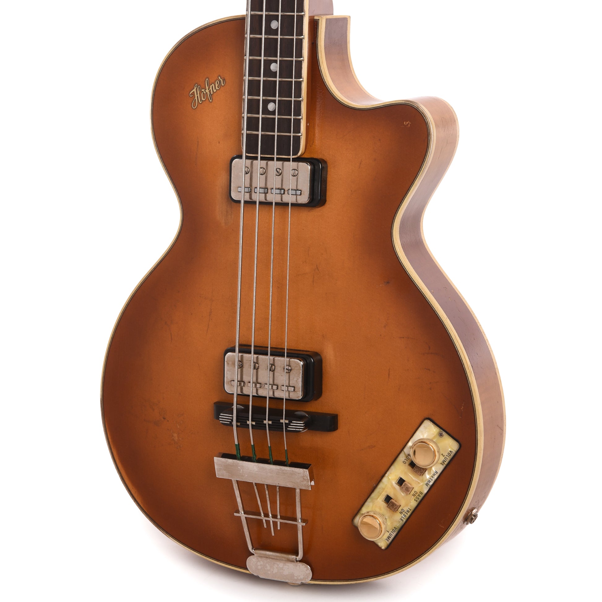 Hofner Limited Edition H500/2-RLC-O 1965 Reissue Club Bass Vintage Relic Sunburst Bass Guitars / 4-String