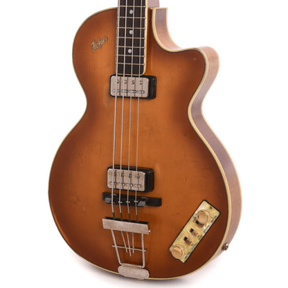 Hofner Limited Edition H500/2-RLC-O 1965 Reissue Club Bass Vintage Relic Sunburst Bass Guitars / 4-String