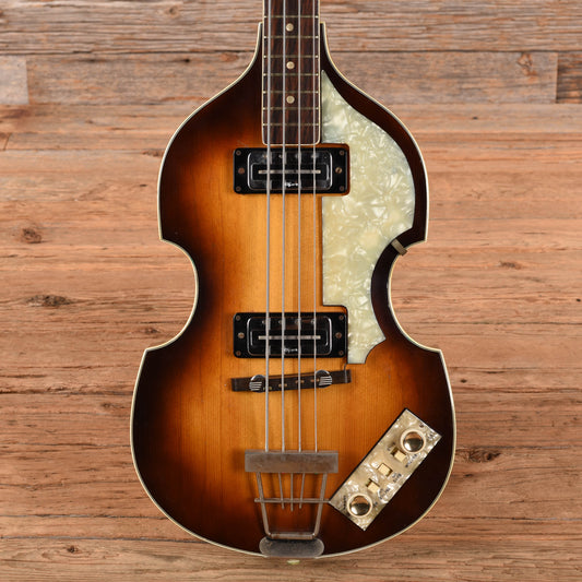 Hofner 500/1 Sunburst 1968 Bass Guitars
