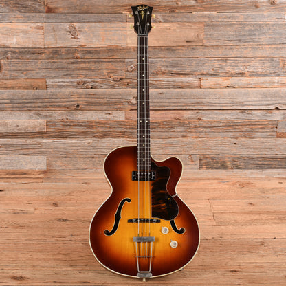 Hofner Senator Bass Sunburst 1965 Bass Guitars