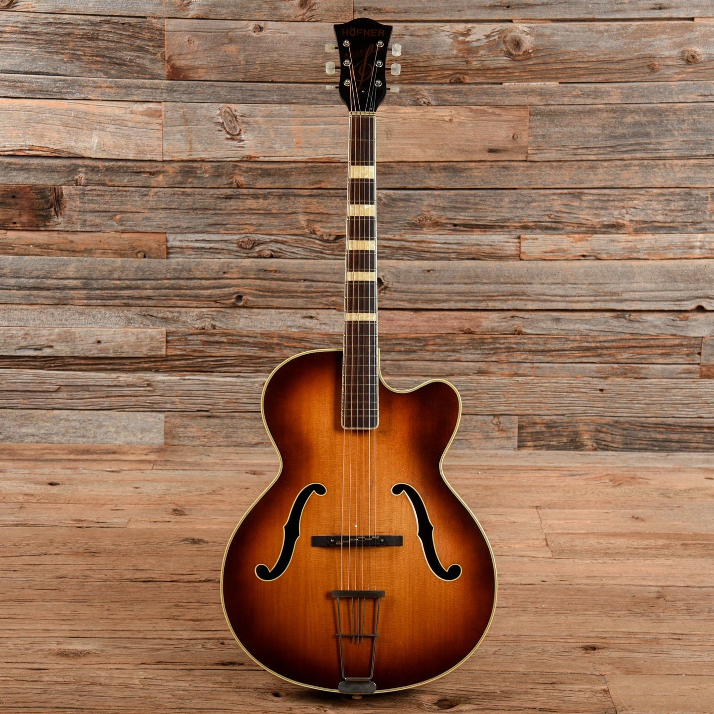 Hofner 4550/S Sunburst 1960s Electric Guitars / Archtop