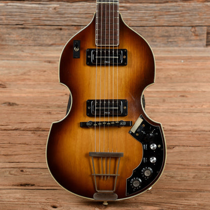Hofner 459-TZ Violin Guitar Sunburst 1970s Electric Guitars / Hollow Body