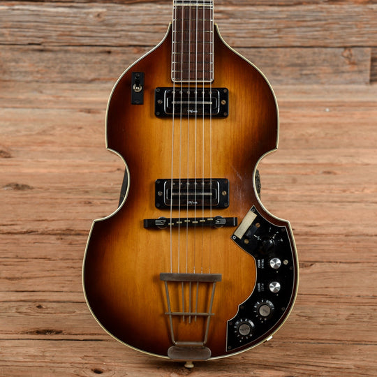 Hofner 459-TZ Violin Guitar Sunburst 1970s Electric Guitars / Hollow Body